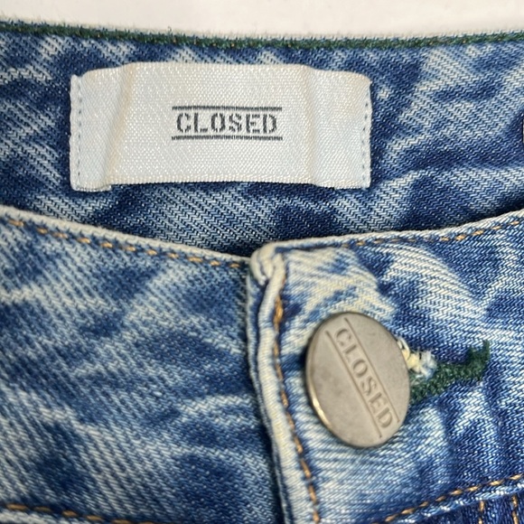 Closed X-Lent Boyfriend Tapered Leg Relaxed Fit Cropped Jeans Size 25 - Picture 4 of 9